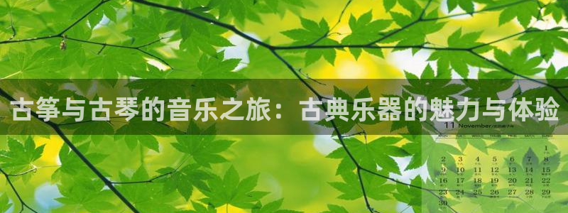 凯发国际k8官网登录：古筝与古琴的音乐之旅：古典乐器的魅力与